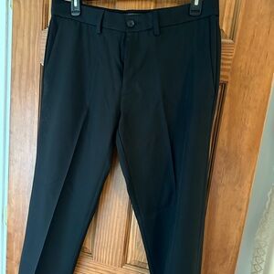 Haggar Men's Classic Black Dress Pants 36/30
